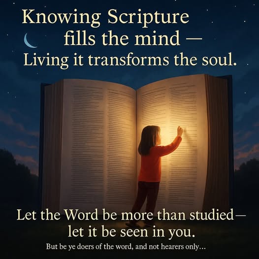 Knowing Scripture Fills the Mind